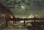 Atkinson Grimshaw In Peril oil painting picture wholesale